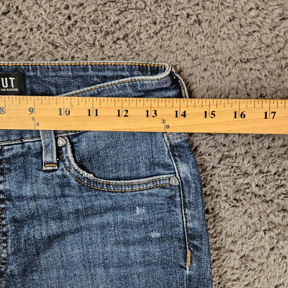KUT from the Kloth Reese High Rise Fab Ankle Straight Leg Jeans Size 2 - Picture 2 of 9